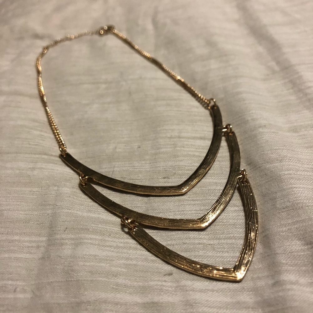 NWOT Express Gold Necklace